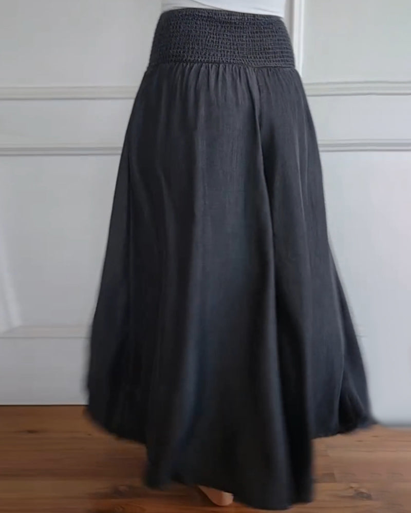 Harper | Premium Cotton Wide Leg Everyday Pants