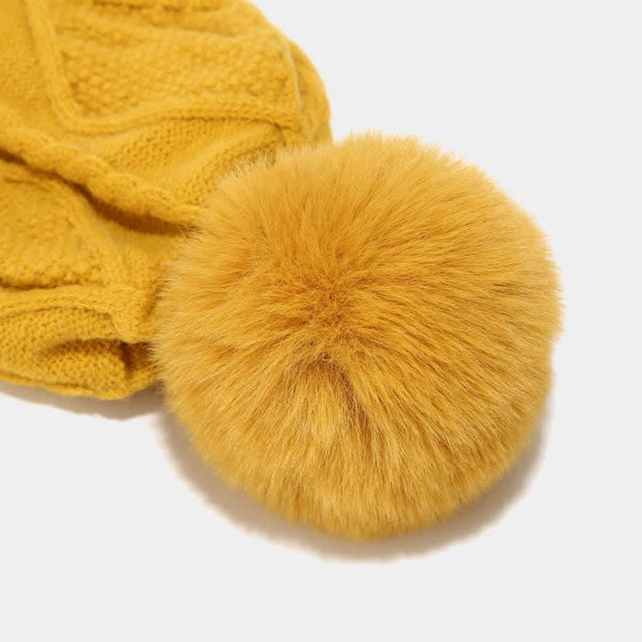 Drune | Knitted Accessory Set – Stylish Hat, Scarf, and Gloves