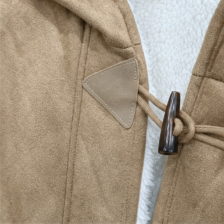 Wintlace | Shearling-Lined Duffle Coat for Women – Warm and Stylish
