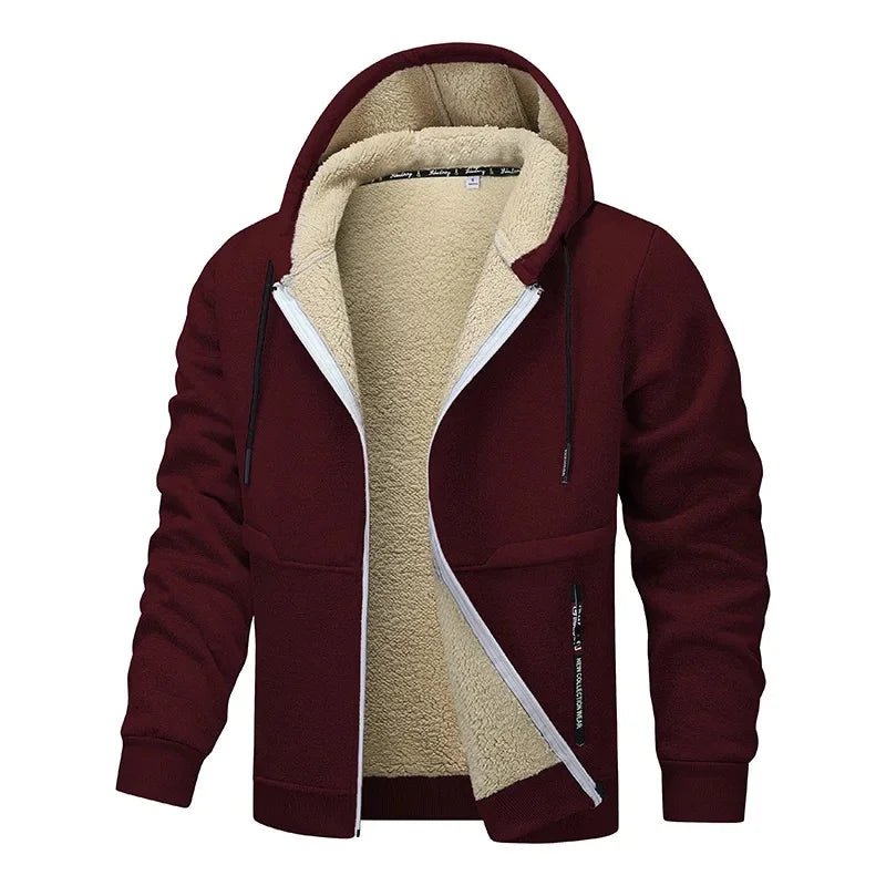 Luca | Fleece Jacket for Men – Casual Style for Winter