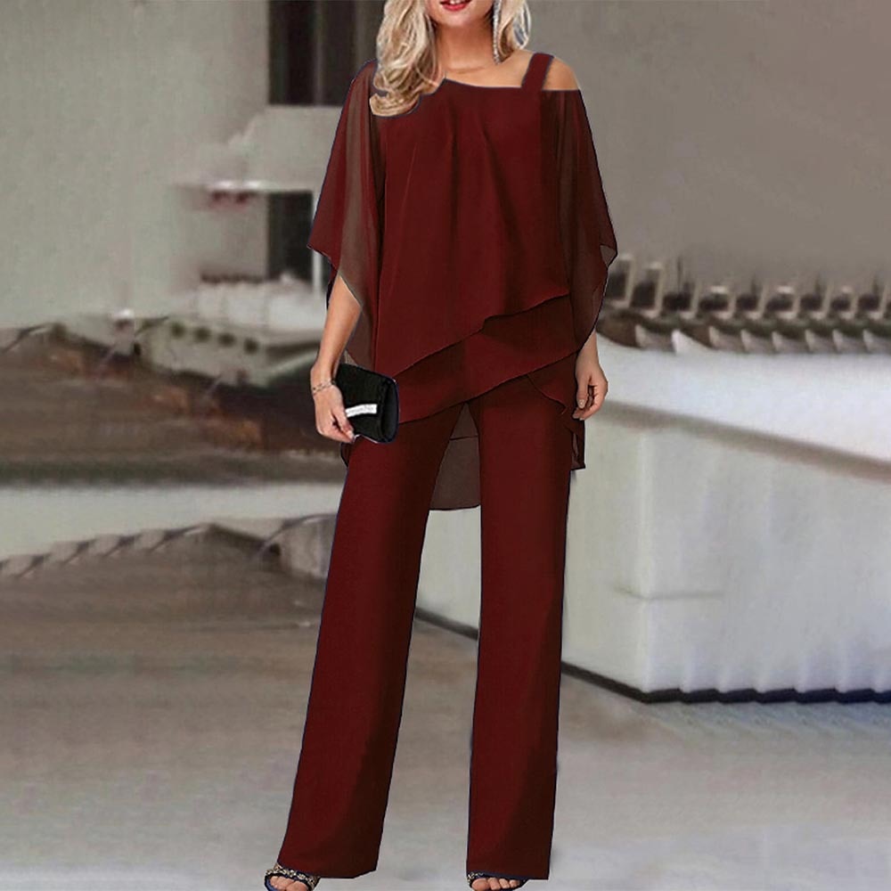 Clara | Elegant Cold Shoulder Two Piece Set