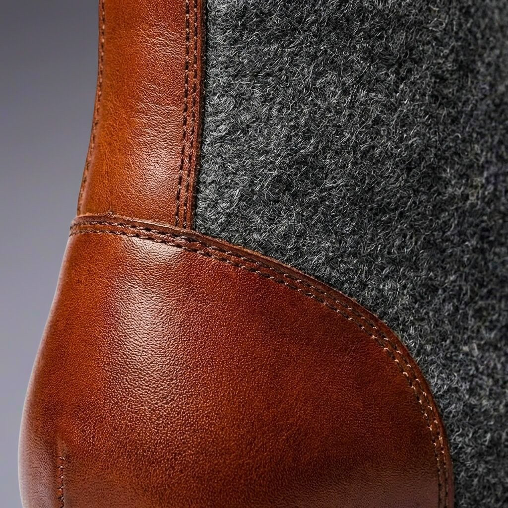 Fletcher | Wool Boots – Hand-Crafted Leather Style for Men