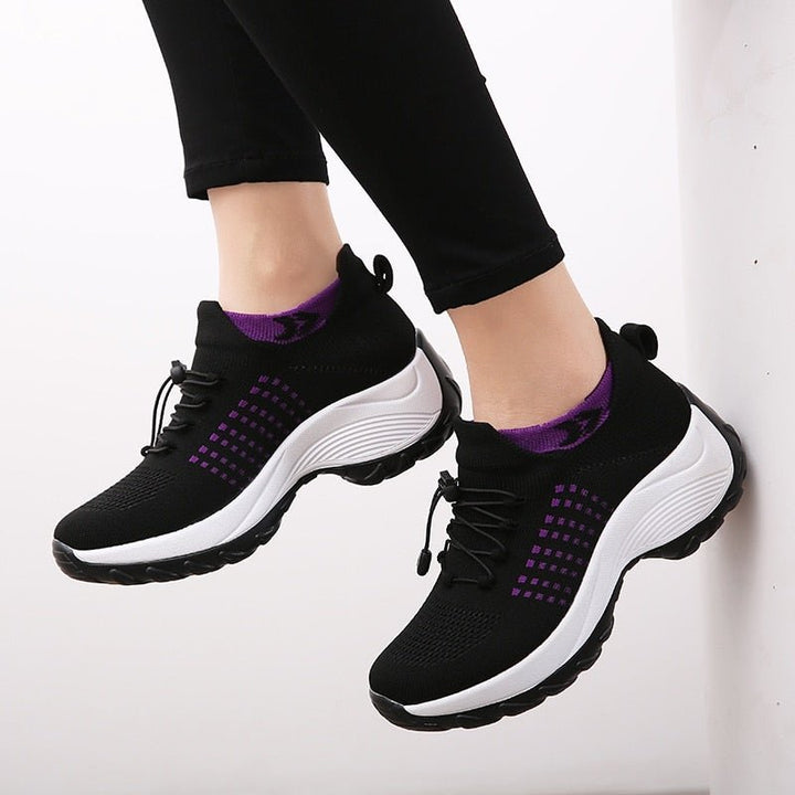 Seraphina | Cushioned And Breathable Orthopedic Platform Sneakers