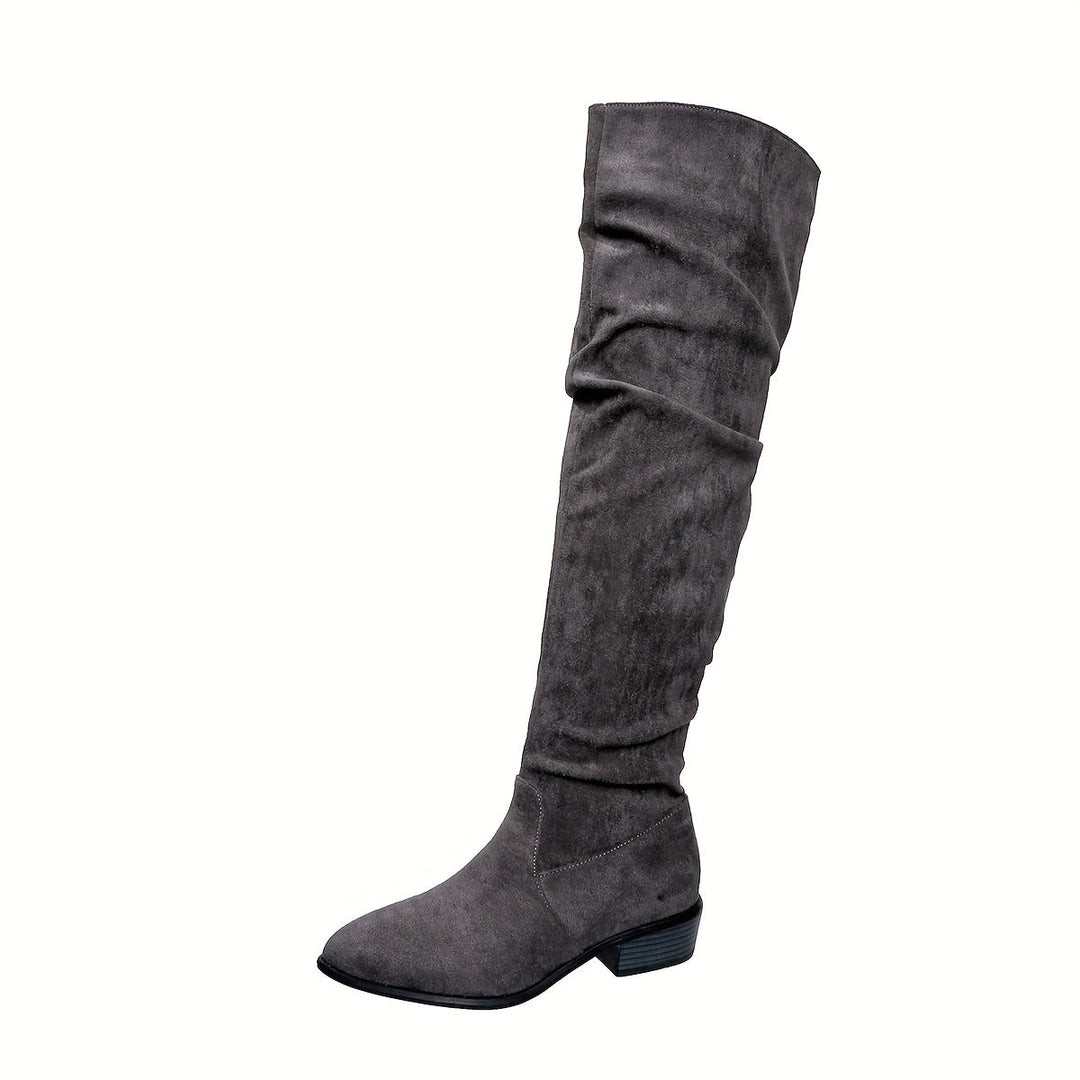 Amelia | Elegant And Relaxed Slouchy Knee High Boots