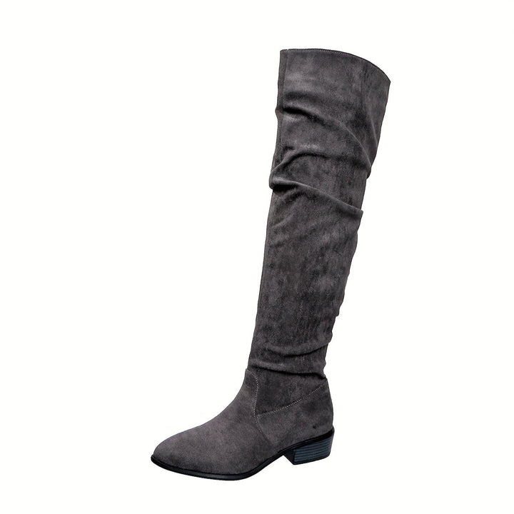 Amelia | Elegant And Relaxed Slouchy Knee High Boots