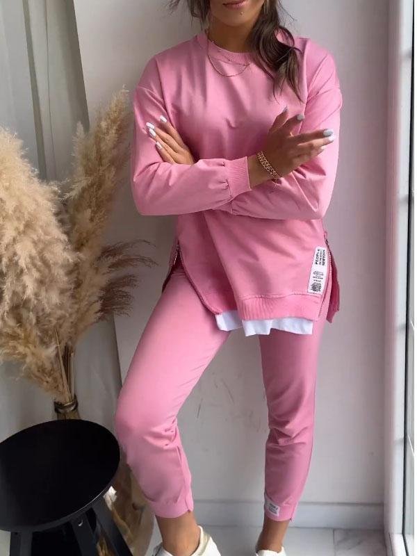 Mackenzie | Loungewear Set – Soft Cotton-Polyester Blend for Women