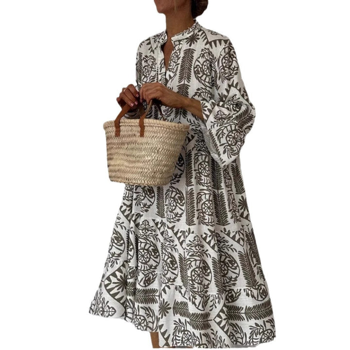 Harper | Lightweight and Casual Floral Print Tunic Dress