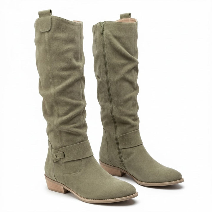 Freya | Chic And Comfortable Slouchy Knee High Boots