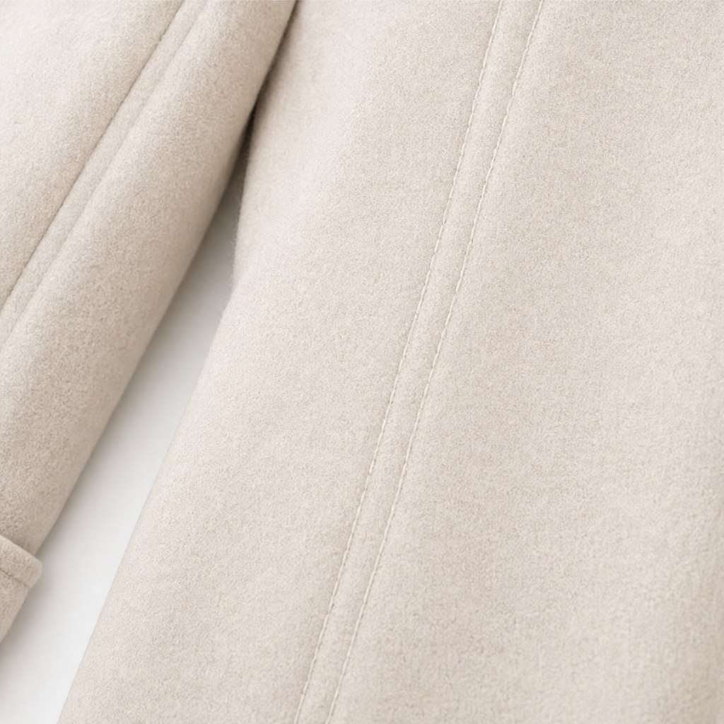 Mayfield | Double-Breasted Hooded Peacoat – Stylish Winter Coat for Women