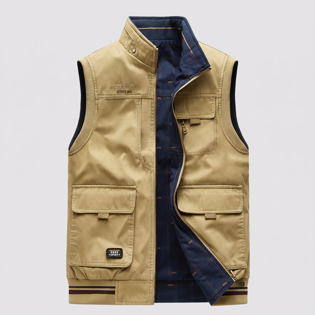 Frontier | Utility Vest – Minimalist Layering Piece