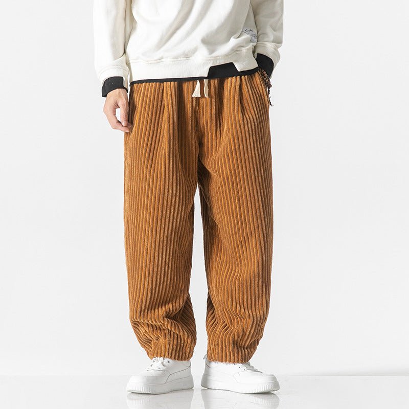 Masaaki | Cord Pants – Comfortable and Elegant Style