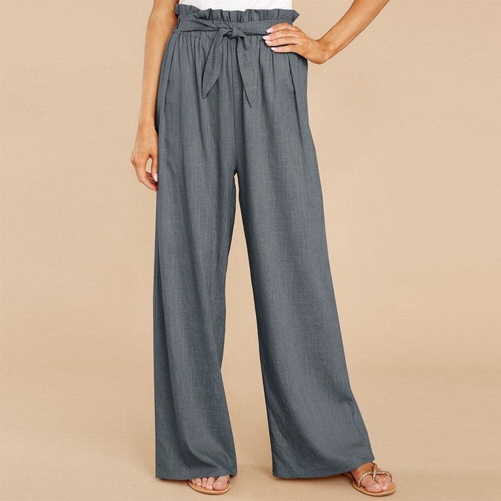 Seraphina | High-Waisted Flowing Wide Leg Pants