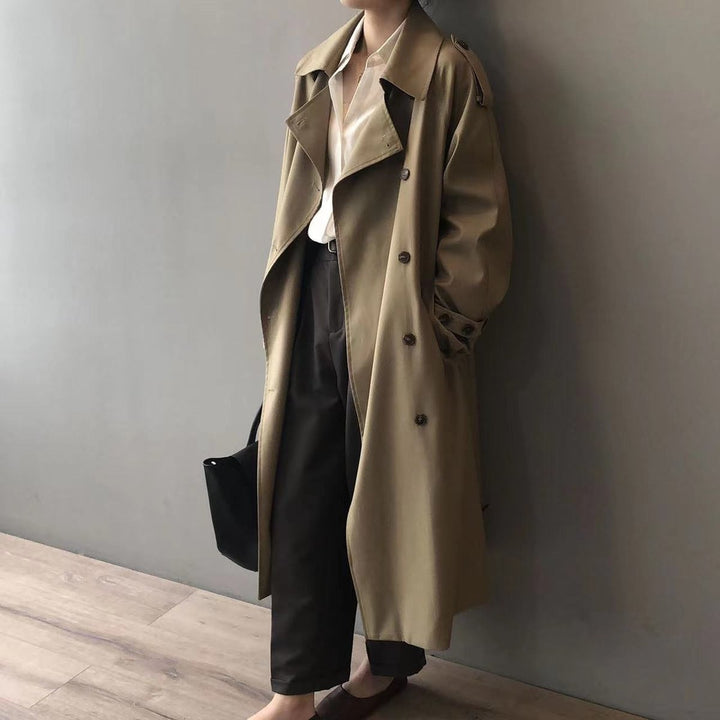Amelia | Comfortable And Water Repellent Trench Coat