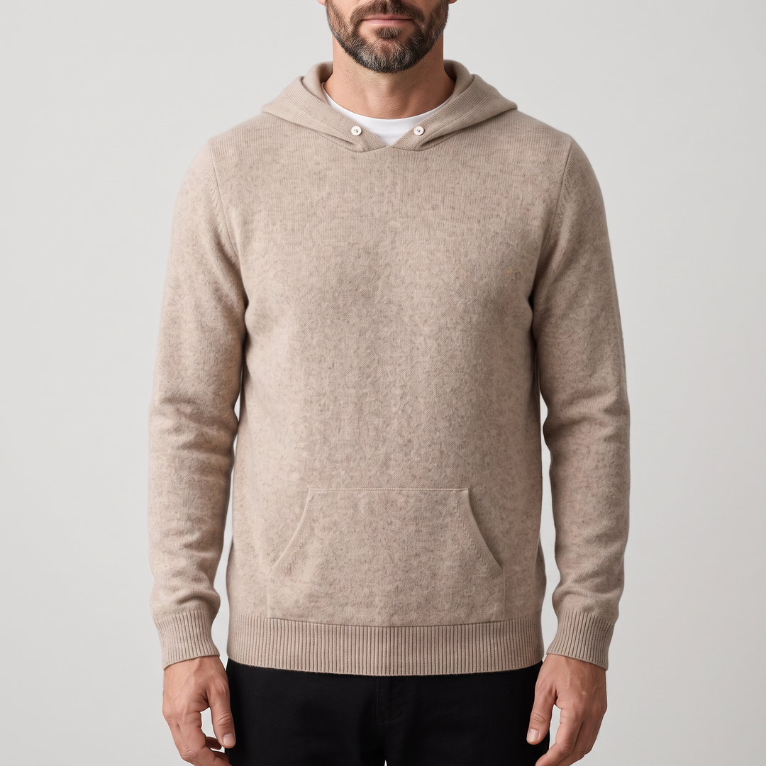 Arden | Merino Wool Hoodie – Timeless Style for Men