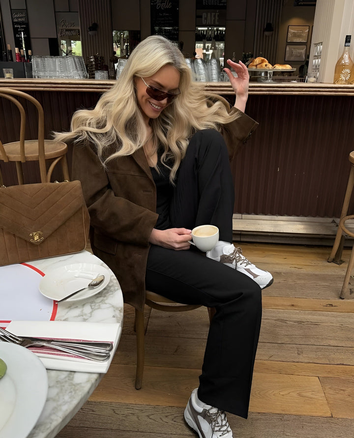 Eleanor | Comfortable And Soft Women's Suede Blazer