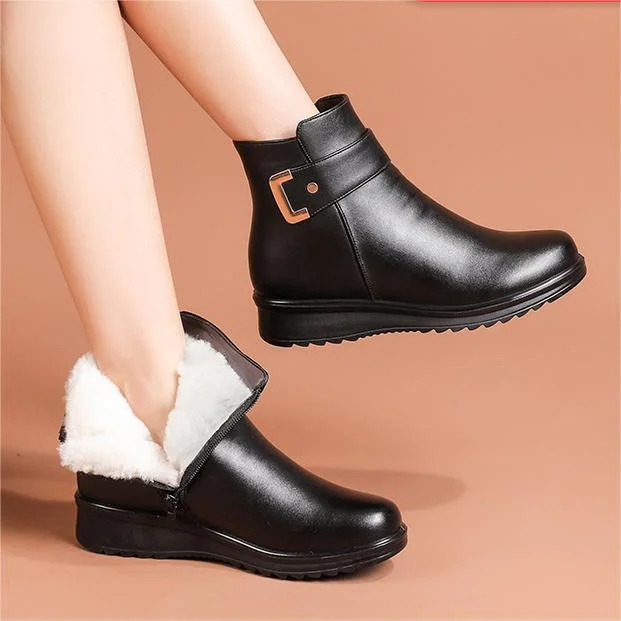 Nora | Orthopedic Boots – Genuine Leather Support for Women