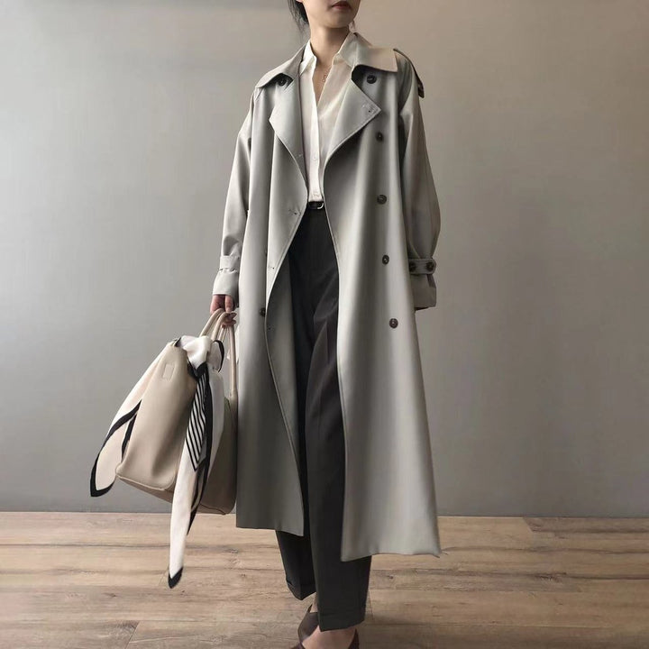 Amelia | Comfortable And Water Repellent Trench Coat