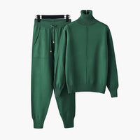 Stella | Elegant and Comfortable Turtleneck Knit Lounge Set