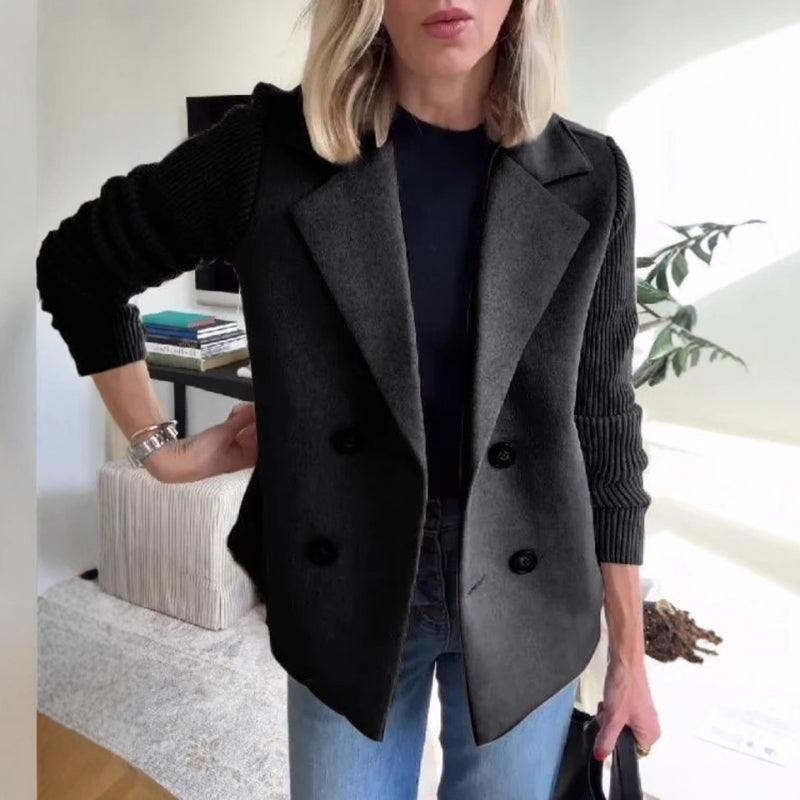 Victoria | Cozy And Sophisticated Knit Sweater Blazer