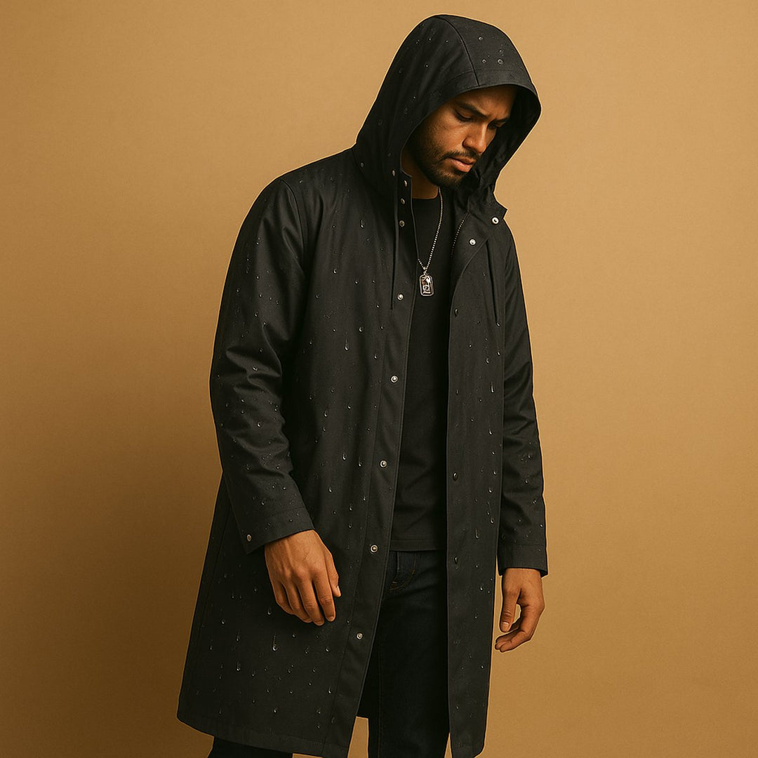 Luca | Long And Durable Waterproof Rain Jacket