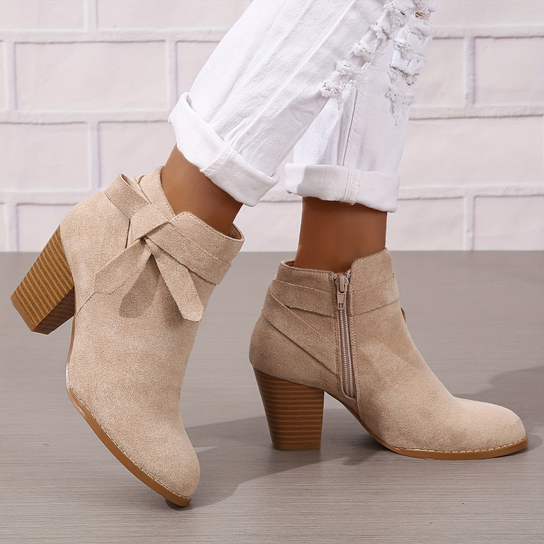 Harper | Elegant and Refine Pointed-Toe Ankle Boots