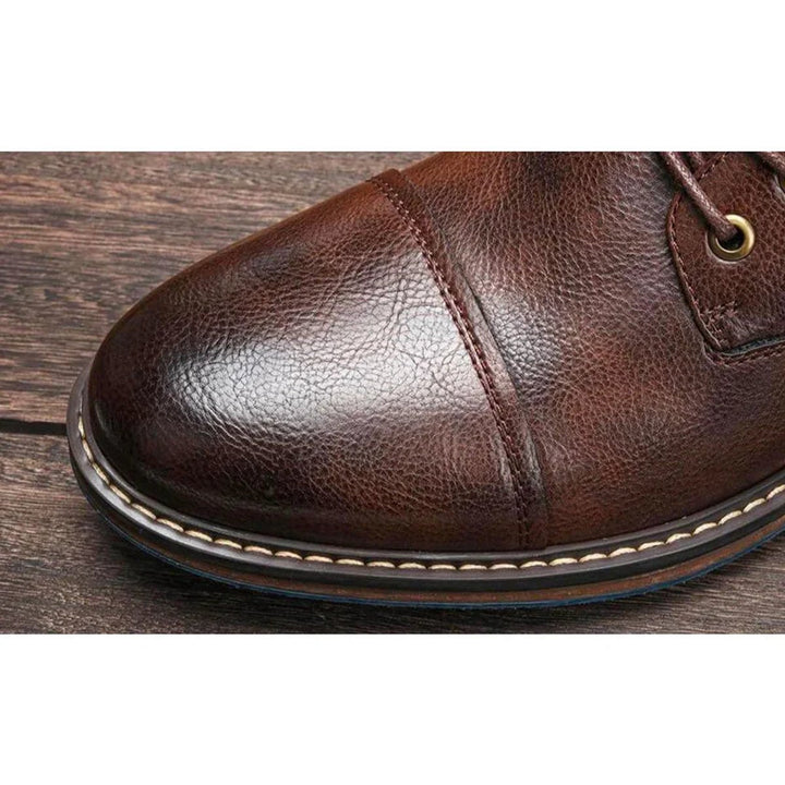 Victor | Premium Orthopedic Leather Oxford Men Boots