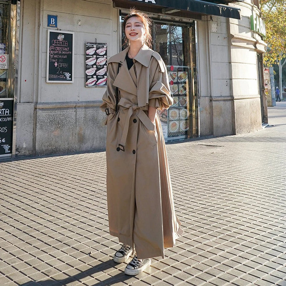 Charlotte | Comfortable And Stylish Long Trench Coat