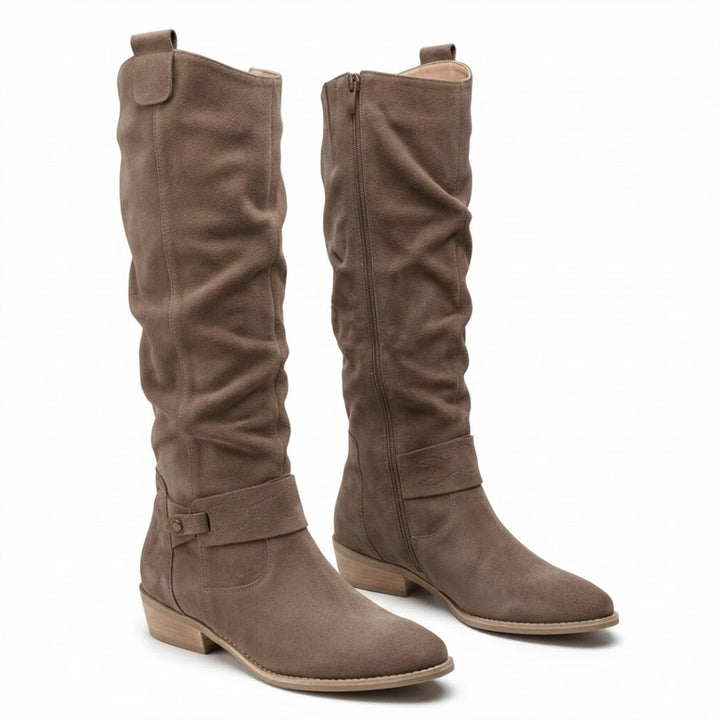 Freya | Chic And Comfortable Slouchy Knee High Boots