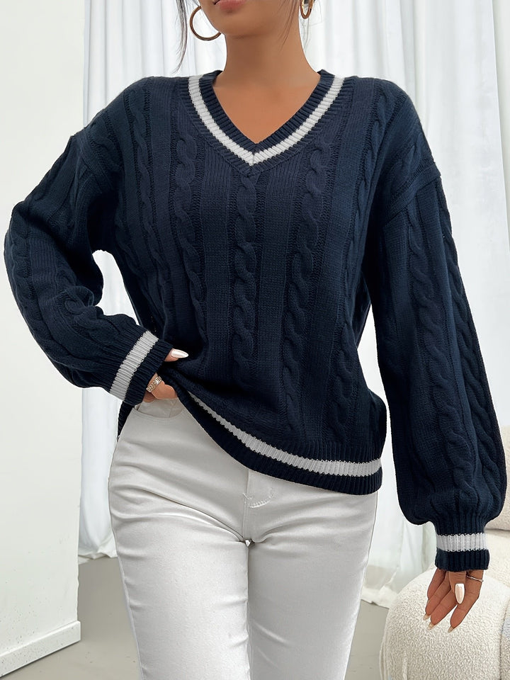 Camryn | Cable-Knit Sweater – Timeless Comfort for Women