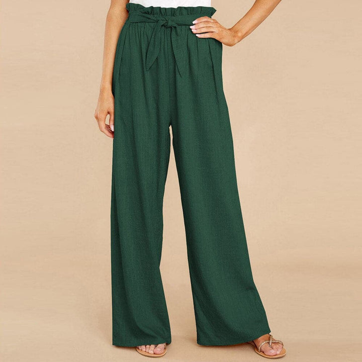 Seraphina | High-Waisted Flowing Wide Leg Pants