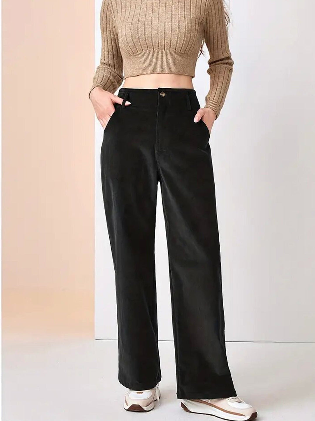Frieda | Wide Leg Cord Pants for Everyday Style