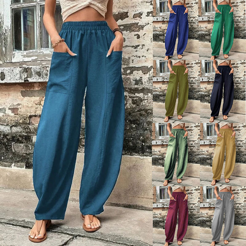 Lydia | Lightweight and Comfortable Wide Leg Palazzo Pants