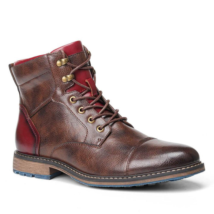 Victor | Premium Orthopedic Leather Oxford Men Boots