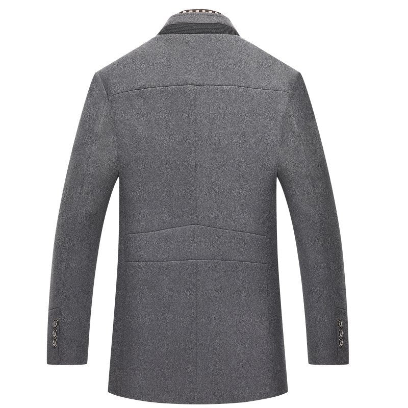Ferdinand | Winter Wool Coat – Elegant and Warm for Men