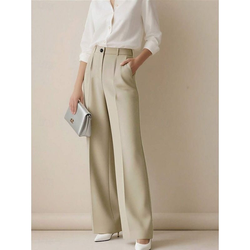 Odette | High-Waist Trousers – Effortlessly Elegant for Women
