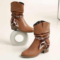 Olivia | Comfortable And Stylish Slouch Ankle Boots