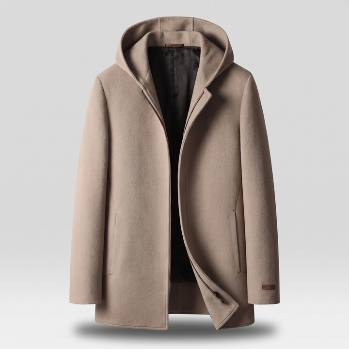 Woolen | Hooded Coat – Stylish Warmth for Men