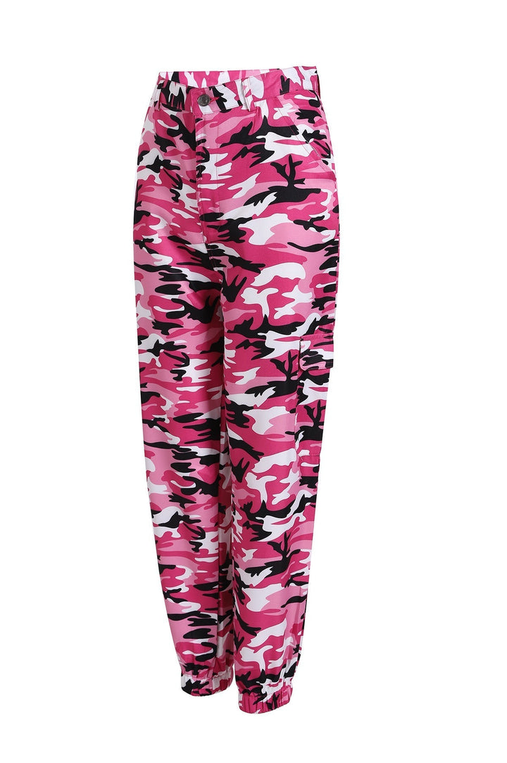 Maya | Trendy And Comfortable Camouflage Cargo Pants