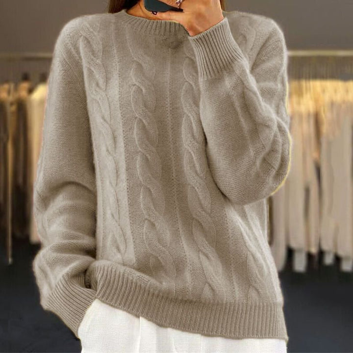 Jasmine | Knitted Sweater – Cozy Warmth for Women