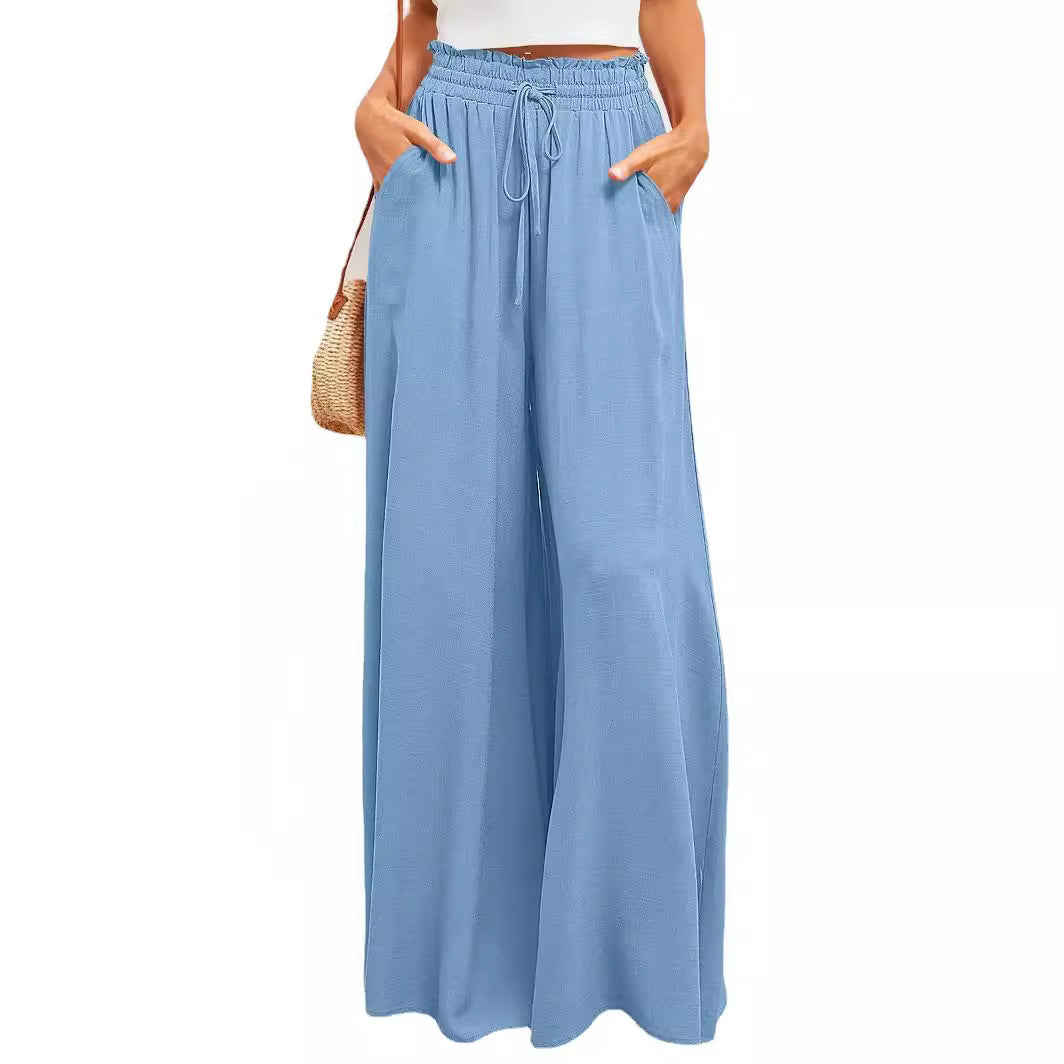 Freya | Lightweight Wide Leg Palazzo Pants