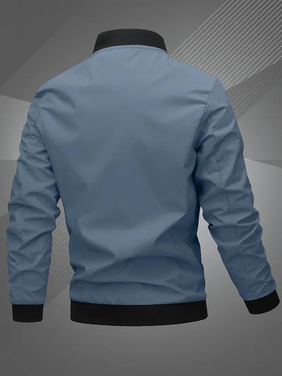 Oliver | Modern And Casual Athletic Bomber Jacket