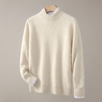 Marcus | Warm and Comfortable Wool Blend Knit Sweater