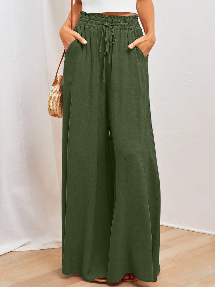 Freya | Lightweight Wide Leg Palazzo Pants