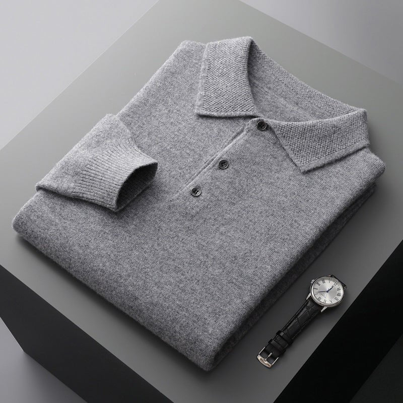 Eckhart | Cashmere Polo Shirt for Effortless Style