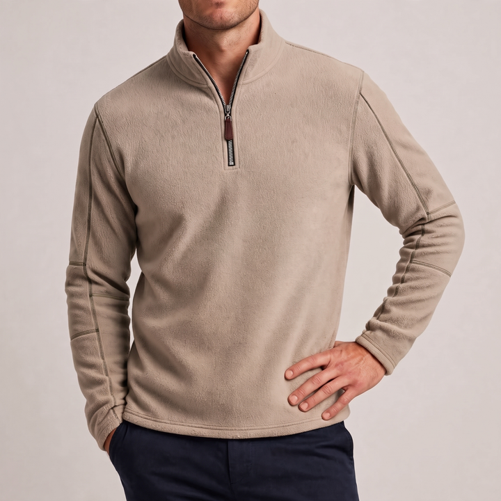 Hollingworth | Quarter Zip Fleece for Men – Warm Everyday Layer