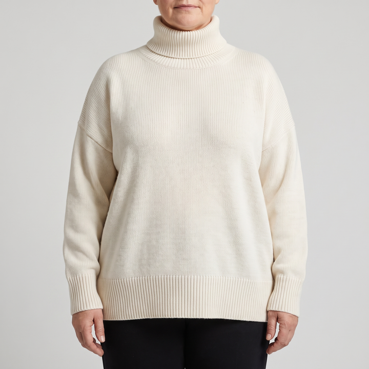 Aria | Oversized Turtleneck Sweater for Effortless Style