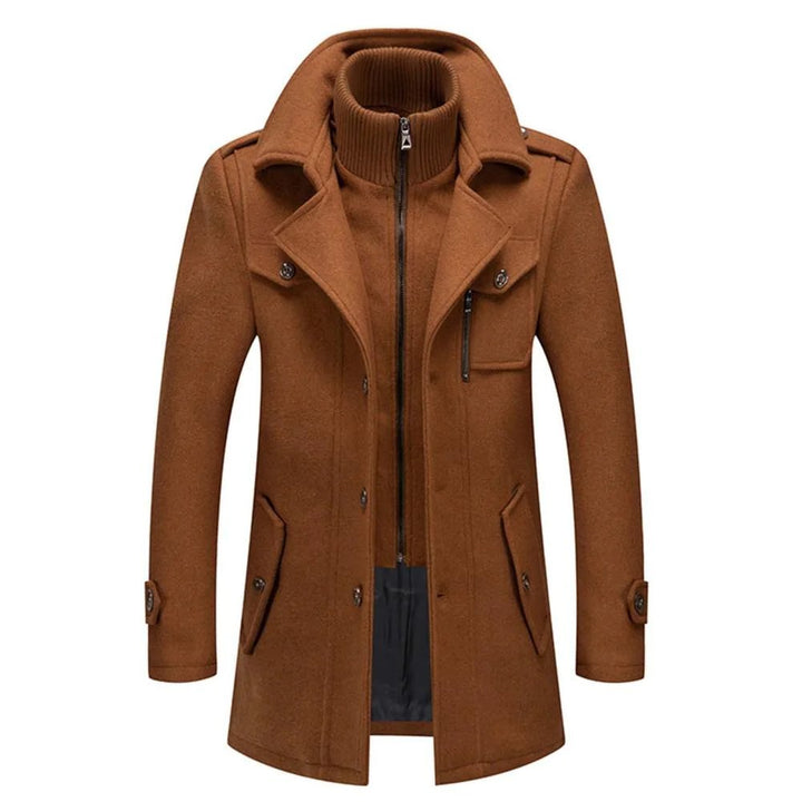 Claus | Double Layer Coat – Modern Elegance for Men