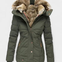 Katharina | Warme und stilvolle gefütterte Winterjacke für Damen