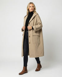 Clara | Sophisticated And Protective Long Waterproof Jacket