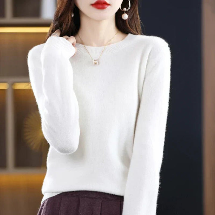 Dania | Classic Cotton Sweater for Women